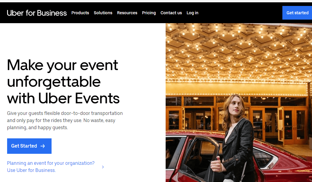 Uber Events.
